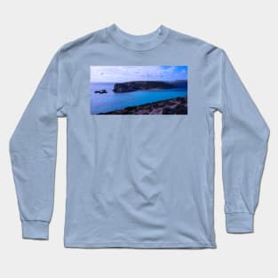 Blue Lagoon, Comino, Malta Long Sleeve T-Shirt